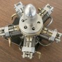 Handt 5-Cylinder Radial Aircraft Engine
