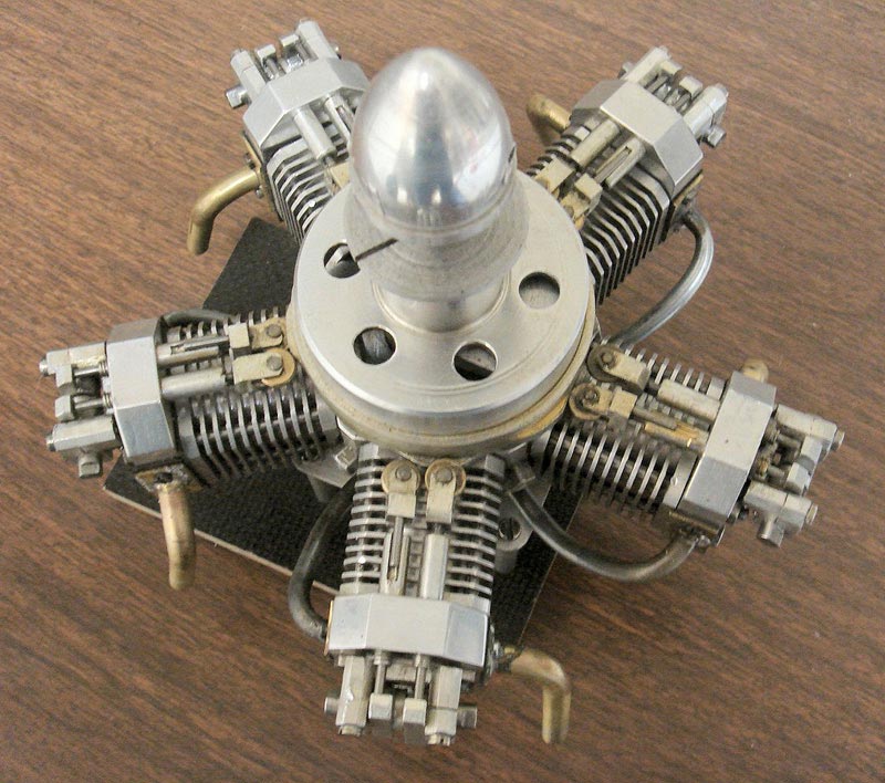 Handt 5-Cylinder Radial Aircraft Engine