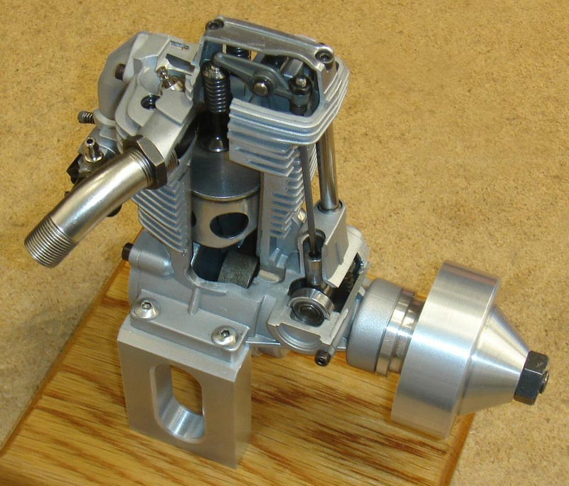 O.S. FS-91 Cutaway Model Airplane Engine