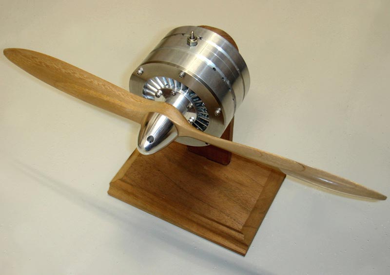 6-Cylinder Experimental Rotary Engine