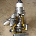 RCV 60 Sleeve Valve Cutaway Engine