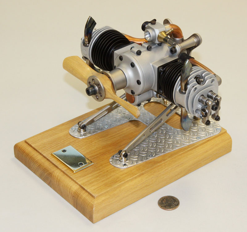 Boxer 2-Cylinder Opposed Aircraft Engine