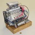 Supercharged V8 Racing Engine