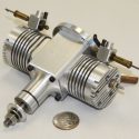 Vega 50 T 2-Cylinder Opposed Model Airplane Engine