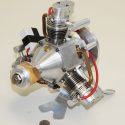 3-Cylinder Radial Model Airplane Engine