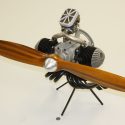 100cc 2-Cylinder Opposed Aircraft Engine