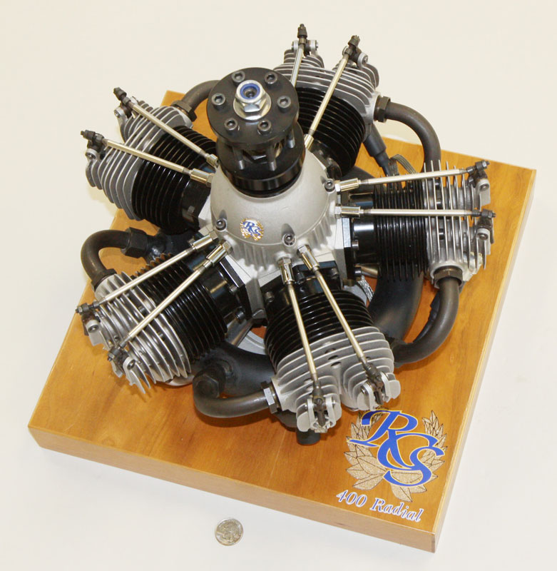 RCS 400 5-Cylinder Radial Airplane Engine