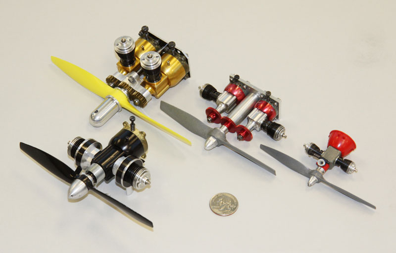.020 Opposed 2-Cylinder, 2-Cycle Aero Engine