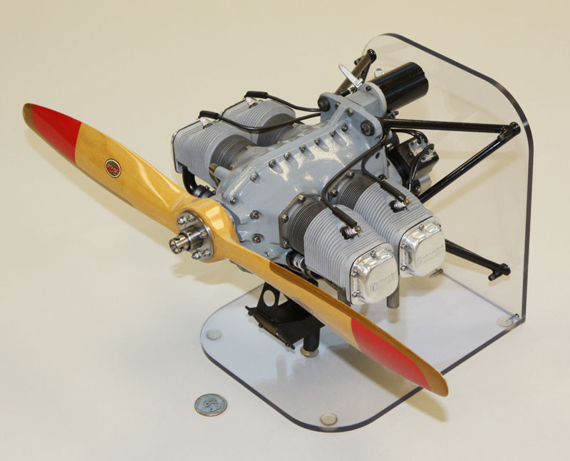 Continental C-85 Opposed Aircraft Engine