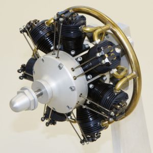 Miniature 7-Cylinder Radial Engine