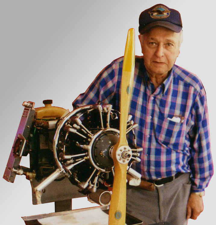 “Maxse T-Seven” 7-Cylinder Radial Model Airplane Engine