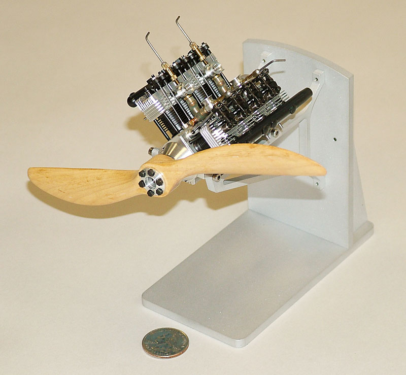 “Micro Cirrus” V8 Engine
