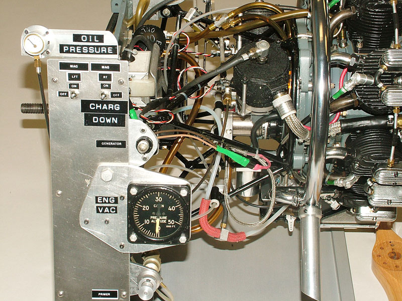 The "Maxse T-Seven" 7-cylinder radial model airplane engine.