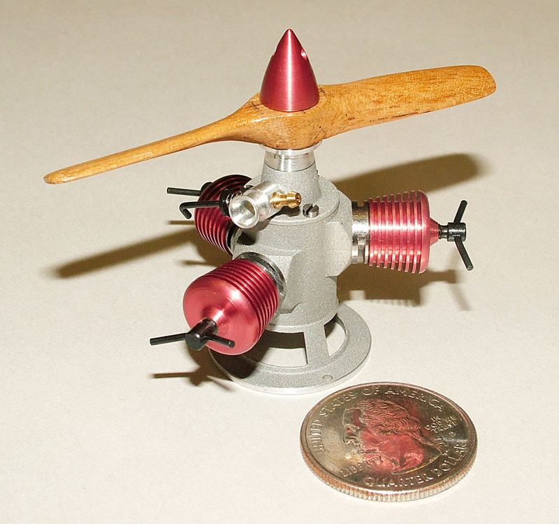 “Rasant MK III” Diesel Radial Model Airplane Engine