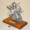 5-Cylinder Radial Model Airplane Engine