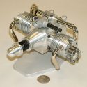 2-Cylinder Opposed Model Airplane Engine