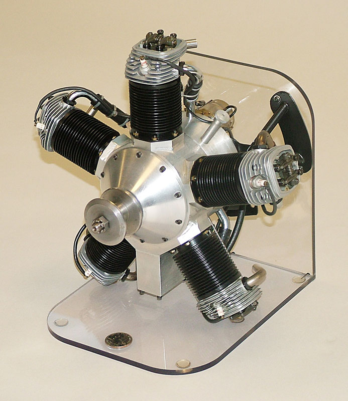 Kinner 5-Cylinder Radial Airplane Engine
