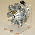 Berger 7-Cylinder Radial Model Airplane Engine 