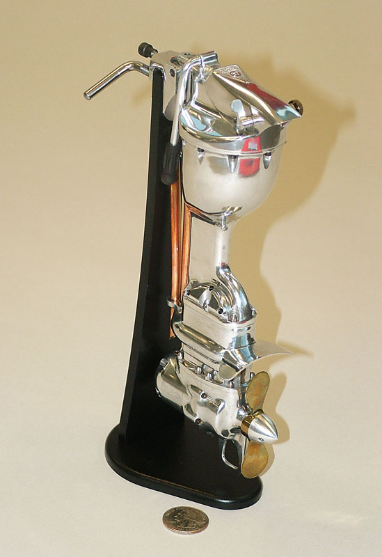 Clarke 2-Cylinder Trolling Boat Motor