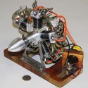 5-Cylinder Radial Model Aircraft Engine