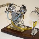 Profi Water-Cooled V-Twin Engine Display