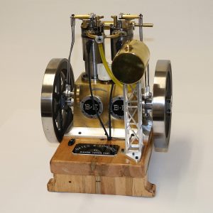 Bates and Edmonds Vertical Twin Engine
