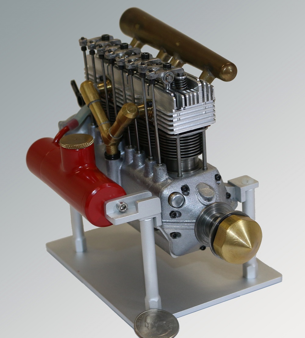 1/6 Scale Cirrus Model Airplane Engine