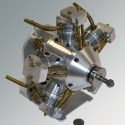 Heinen 5-Cylinder Radial Engine 