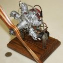5-Cylinder Radial Airplane Engine