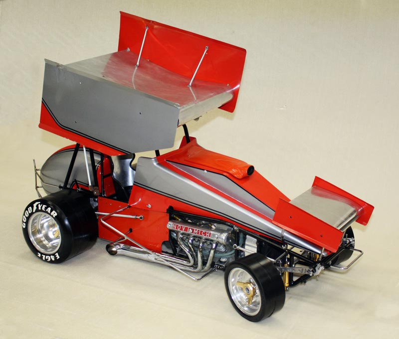 Riggle NOVI DOHC 1/4 Scale Sprint Car
