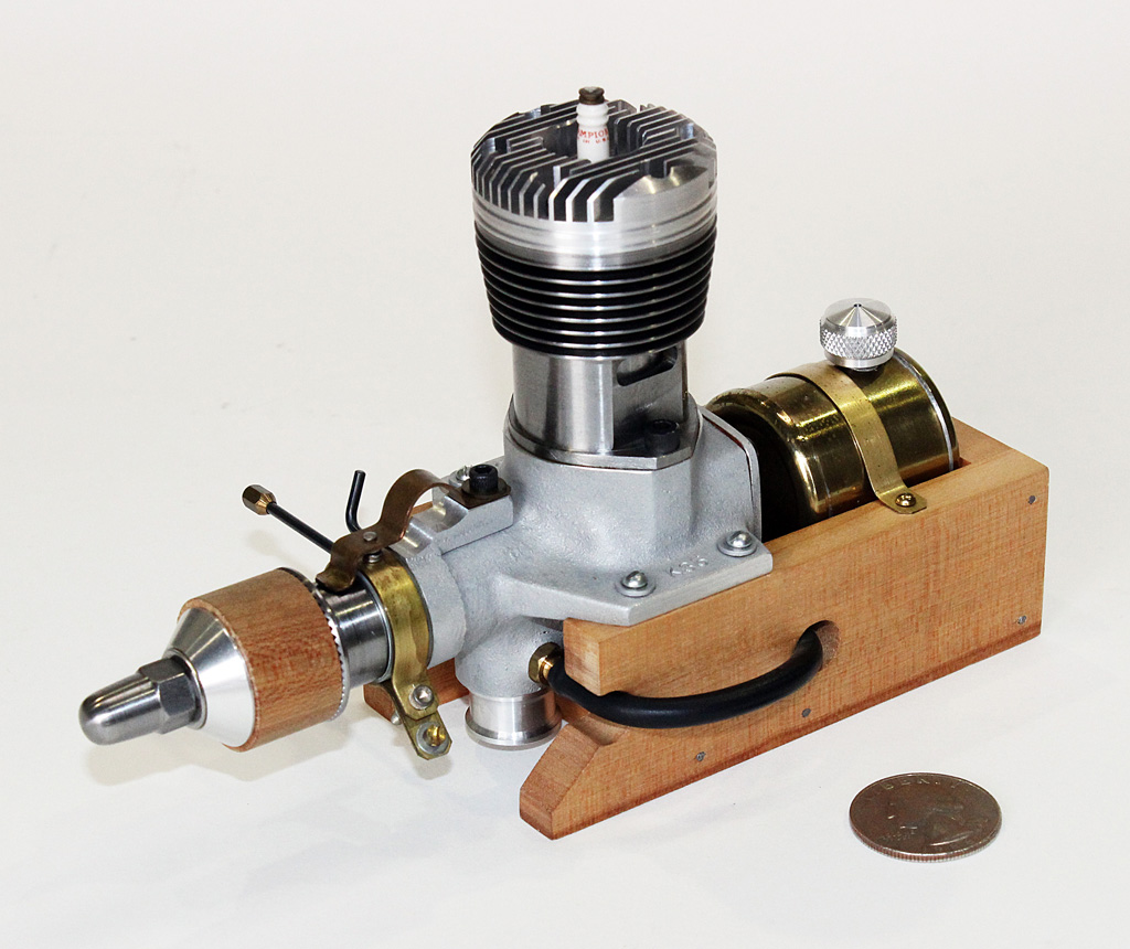 Kunze Single-Cylinder K-35 Model Airplane Engine