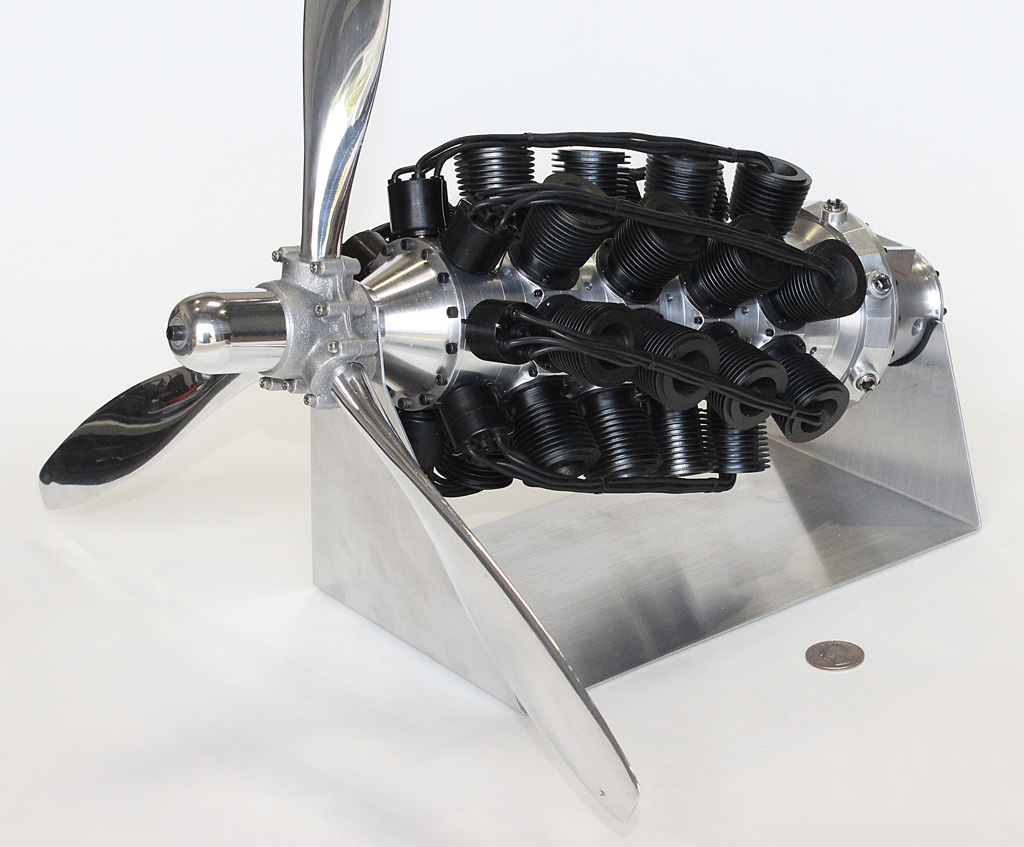 Pratt & Whitney 28-Cylinder 4-Row Radial Engine