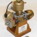 The Skylark 2-cycle marine engine.
