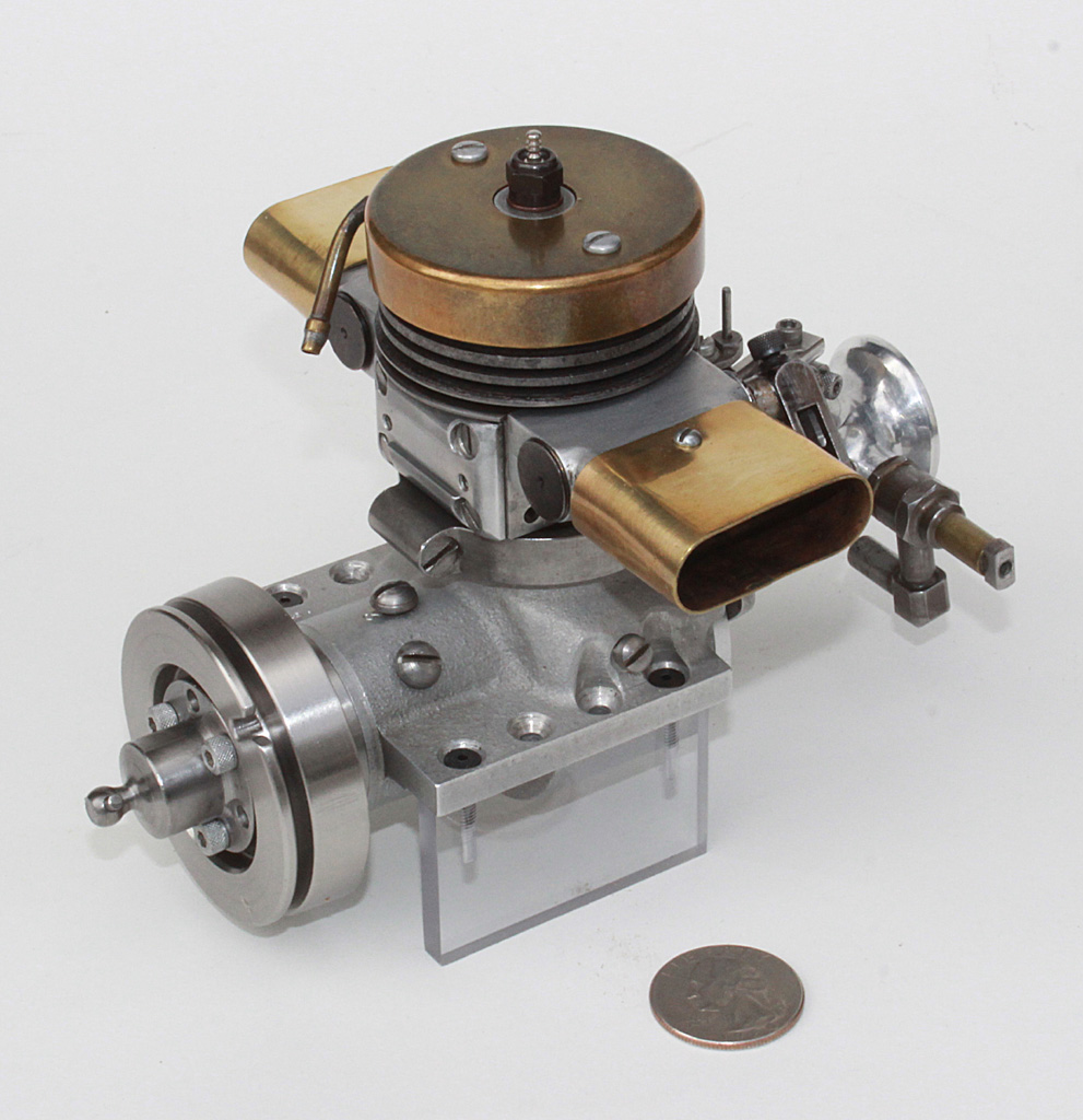 Kalfus Designed 15cc (.90ci) Radio Control Boat Engine