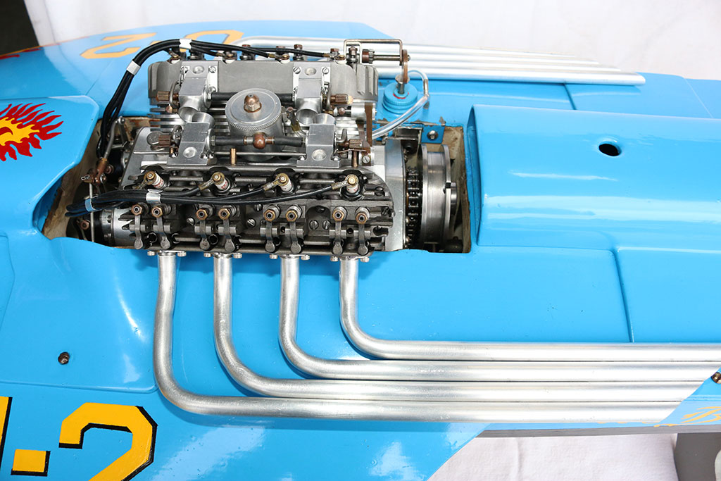 The Fire Bomb radio controlled hydroplane.