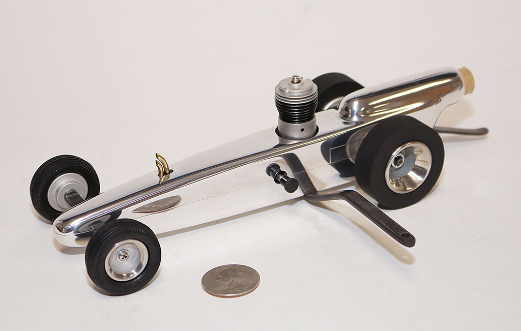 Hybrid Dragster Tether Car