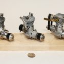 Three Morton M1 Model Airplane Engines