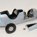 A Duesenberg tether car and engine.