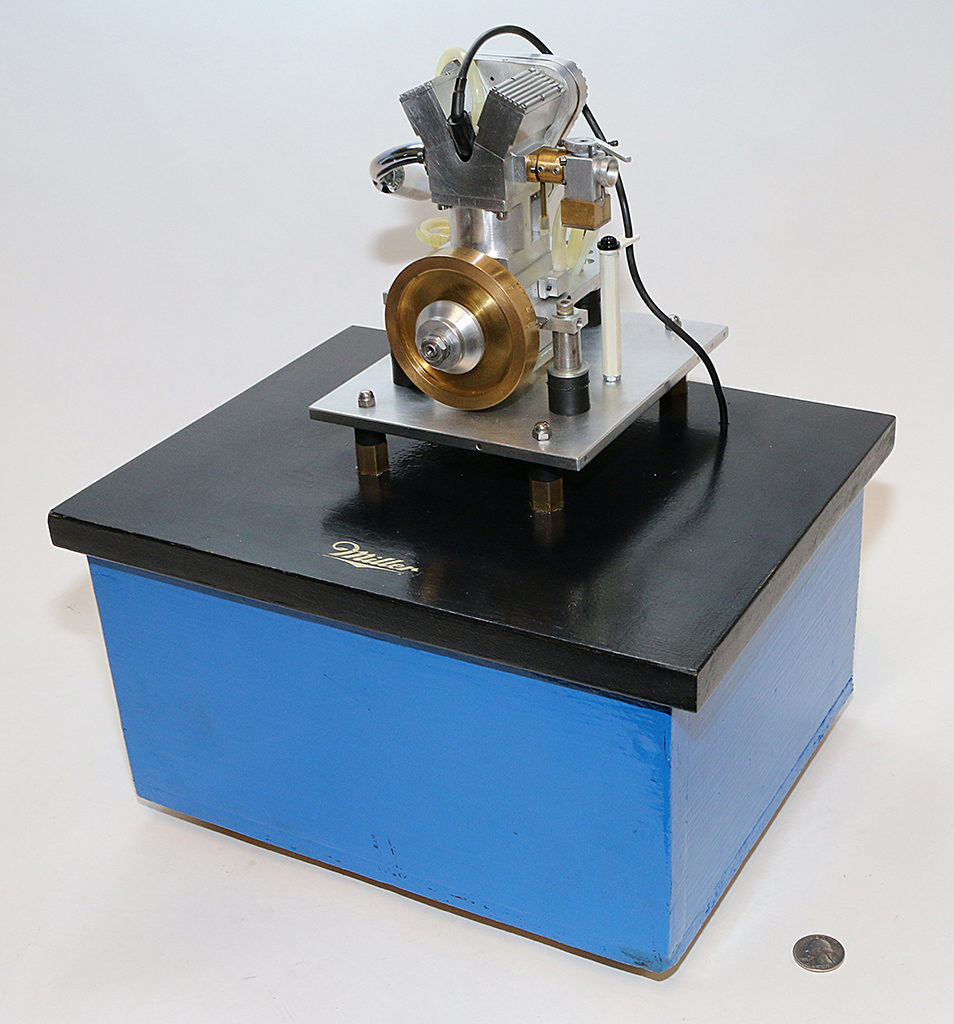 Miller DOHC Water-Cooled 2-Cylinder Race Engine