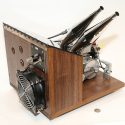 A Miller 2-cylinder, 2-cycle race engine.