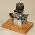 Atwood & Adams 1946 Super Champion Model J .62 cubic inch engine.