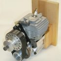 The Quadra .50 single-cylinder with 3:1 belt drive.