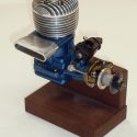 A 77 Products/Merco .61 engine.