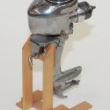 A Fuji .061 model outboard boat engine.