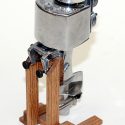 An Allyn "Sea Fury" 2-cylinder model outboard boat engine.