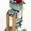 An Atwood .051 model outboard boat engine.