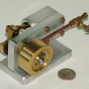Horizontal Ball Piston Steam Engine