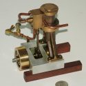 Single-Cylinder Sliding Valve Steam Engine