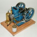 Single-Cylinder Horizontal Gas Hit N’ Miss Engine