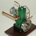Single-Cylinder Marine Gas Engine
